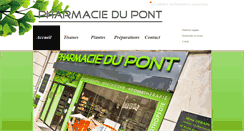 Desktop Screenshot of pharmacie-du-pont.com